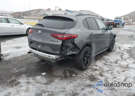 2019 Alfa Romeo Stelvio Rwd from USA, damaged, VIN ZASPAJAN8K7C71501